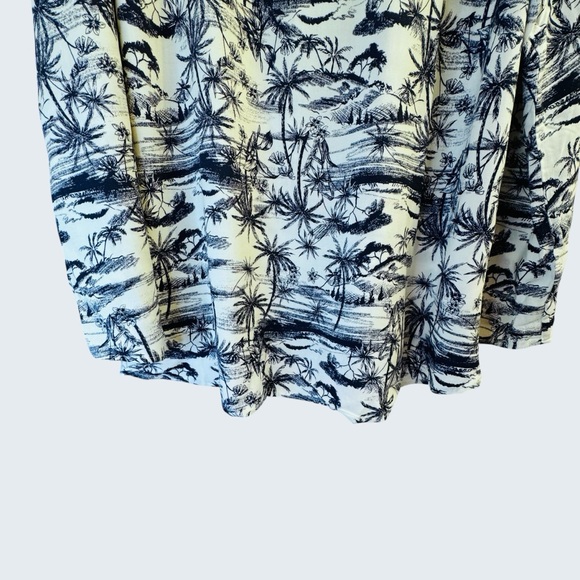 Torrid Women’s Tank Top Tropical Palm Print Size 4X - Picture 4 of 15